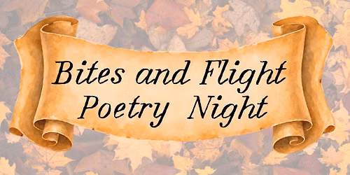 Bites and Flight Poetry Night with B&B and DAnu Wines