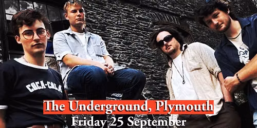COLOUR TV + THE REVIVAL + THE RAGDOLLS @ Underground, Plymouth | 25.09.26