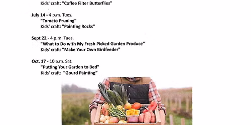 Reedsburg Community Garden Talks