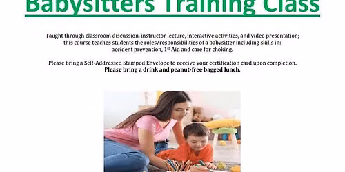 Babysitters Training Class