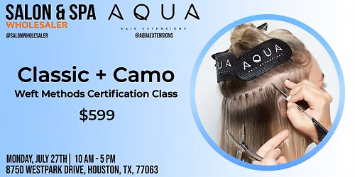 AQUA: Weft Methods Certification Class