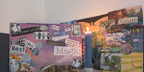 Vision boarding workshop hosted at Blossom Wycke Well-being Centre