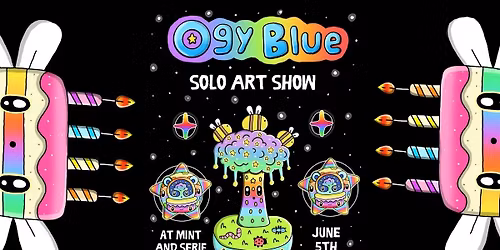 Ogy Blue Solo Art Show