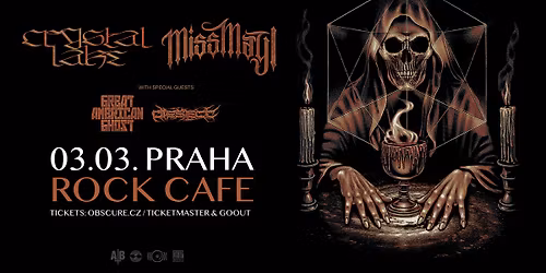 CRYSTAL LAKE, MISS MAY I, GREAT AMERICAN GHOST, DIESECT - Praha