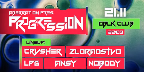 Aberration pres. PROGRESSION (TECHNO PARTY)