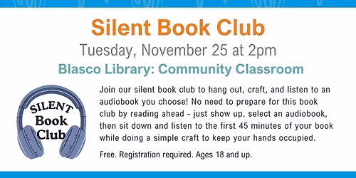 Silent Book Club @Blasco