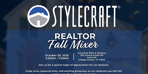 \ud83c\udf42 Realtor Fall Mixer | Hosted by Stylecraft Builders