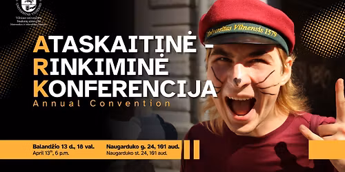 VU SA MIF ataskaitin\u0117-rinkimin\u0117 konferencija 2026