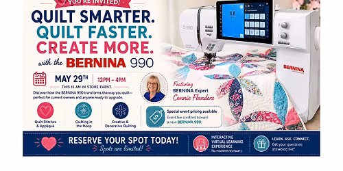 BERNINA 990 Event