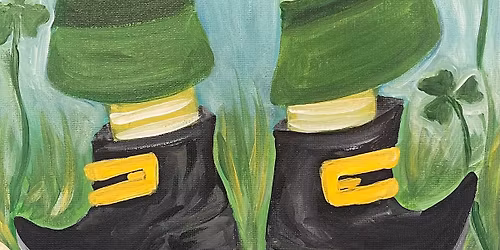 Sip & Paint Dancing Leprechaun