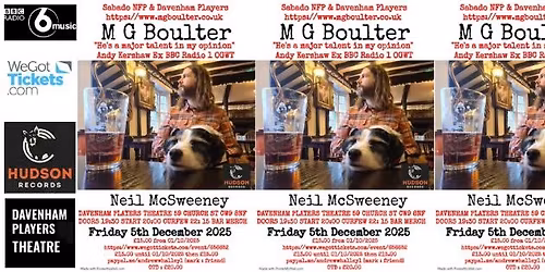 M G Boulter \/ Neil McSweeney