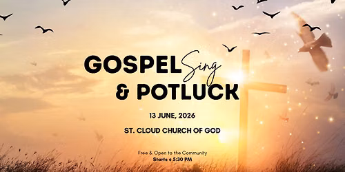 Gospel Sing & Potluck — 521 Dakota Ave, Saint Cloud, FL
