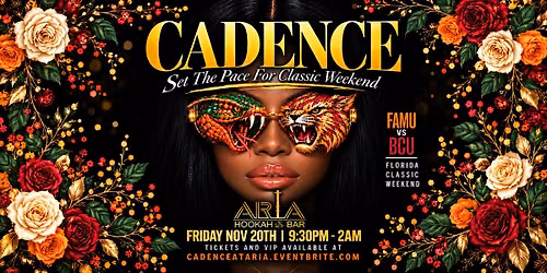 CADENCE AT ARIA CLASSIC WEEKEND