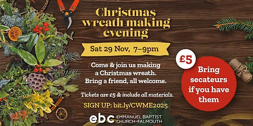 Christmas Wreath Making 