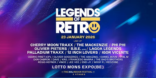 Legends of Retro - The XXL Indoor Festival