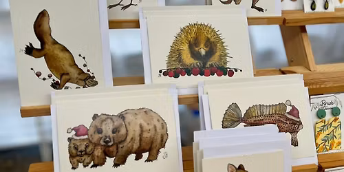 Late Night Christmas Shopping at Park Art