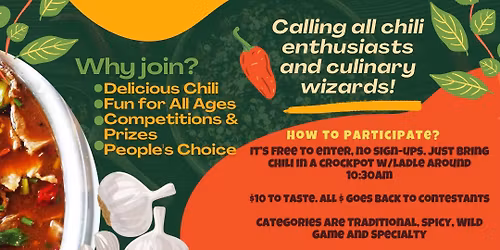 Chili Cook-off Contest @ Knucklehead Pub