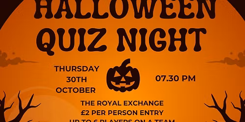 October - Brains of the Exchange Halloween quiz 
