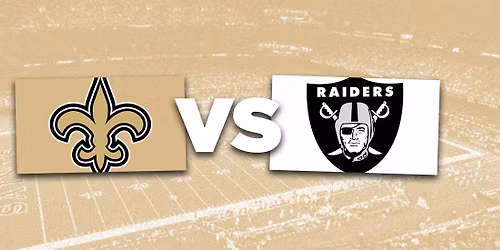Las Vegas Raiders at New Orleans Saints Tickets