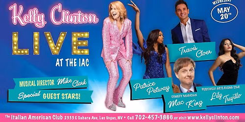 Kelly Clinton Live at the IAC