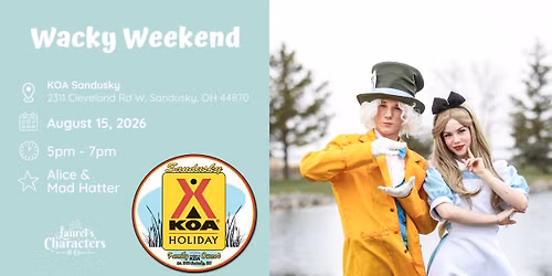 KOA Sandusky Wacky Weekend