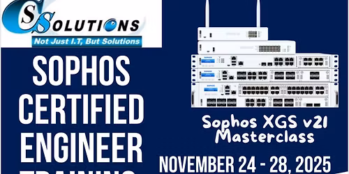 Sophos Certified Engineer MasterClass v21
