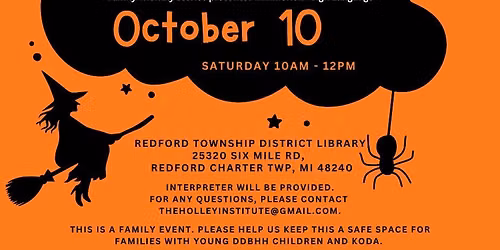 October ASL Storytime