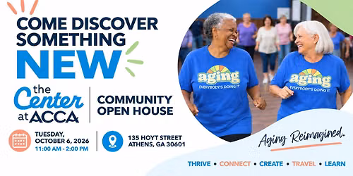 The Center at ACCA Community Open House
