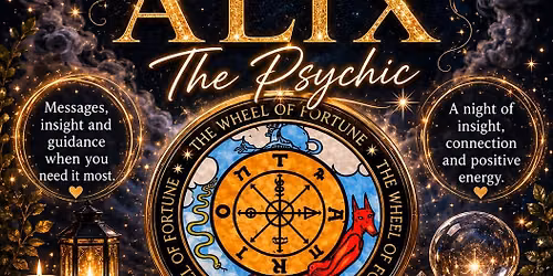 An evening with Alix the Psychic at The Crimson Star