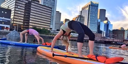 Sunset SUP Yoga Boston
