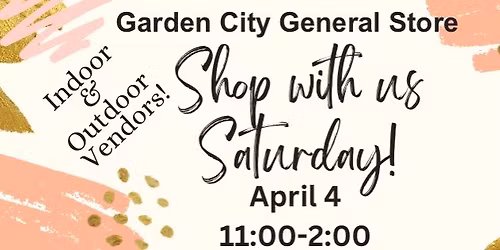 GCGS Shop with Us Saturday 