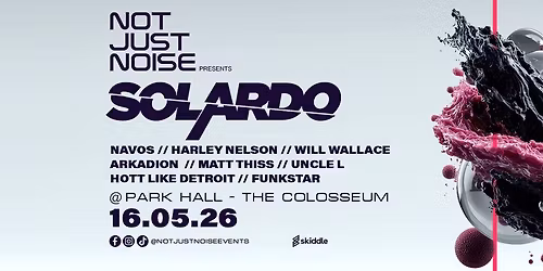 NOT JUST NOISE Presents - SOLARDO 
