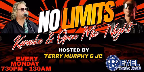 NO LIMITS Karaoke & Open Mic Night!