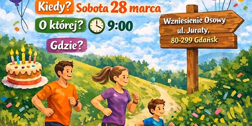 Urodzinowy Parkrun dla Anielki \ud83e\ude77