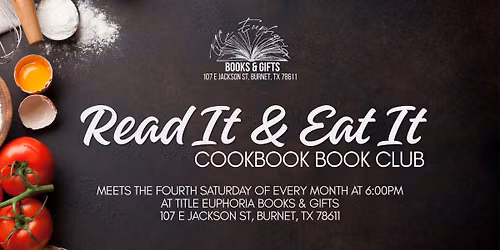 Read It & Eat It Cookbook Book Club