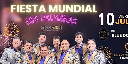 Los Palmeras La Mejor Cumbia Argentina Viernes 10 Julio BLUE DOG!