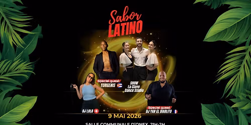 Soir\u00e9e Sabor Latino Salsa