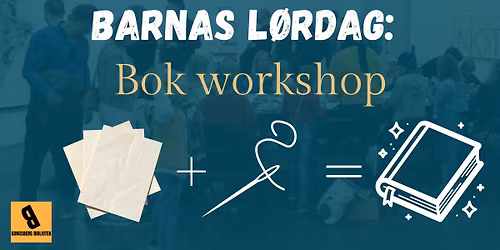 Barnas l\u00f8rdag: Bokworkshop