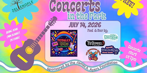 Concert at the Park ~ Totally 80's