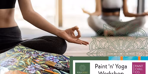 Paint 'n' Yoga Portsmouth -Creative Release Workshop