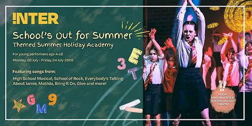 School's Out For Summer Themed Summer Holiday Academy