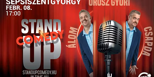 SEPSISZENTGY\u00d6RGY RO - Orosz Gyuri: \u00c1lomcsapda - Vadonat\u00faj \u00f6n\u00e1ll\u00f3 est turn\u00e9! - Stand up comedy SHOW