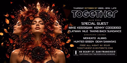 TOGETHER (New Monthly - First Thursdays)