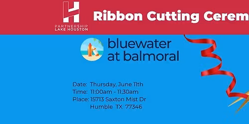 Ribbon Cutting - Bluewater at Balmoral Phase 2