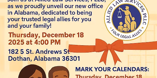 Allied Law Services, PLLC (Alabama) Grand Opening