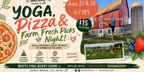 Yoga, Pizza & Farm Fresh Picks 2026