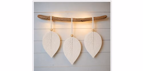 Macrame Leaves Trio @ Ricky's Courtenay