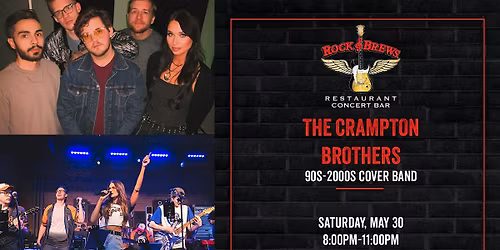 THE CRAMPTON BROTHERS - 90s 2000s COVER BAND @ Rock & Brews Royal Oak