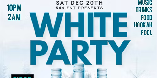 Annual White Party presented by 546 Ent
