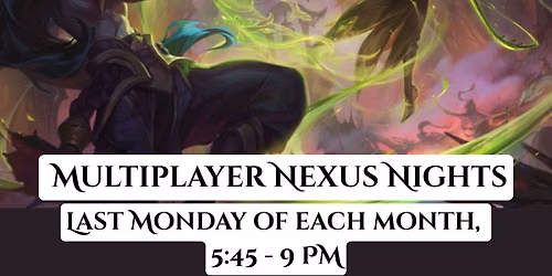 Riftbound Multiplayer Nexus Nights - Coulee Cards and Gaming Dubuque